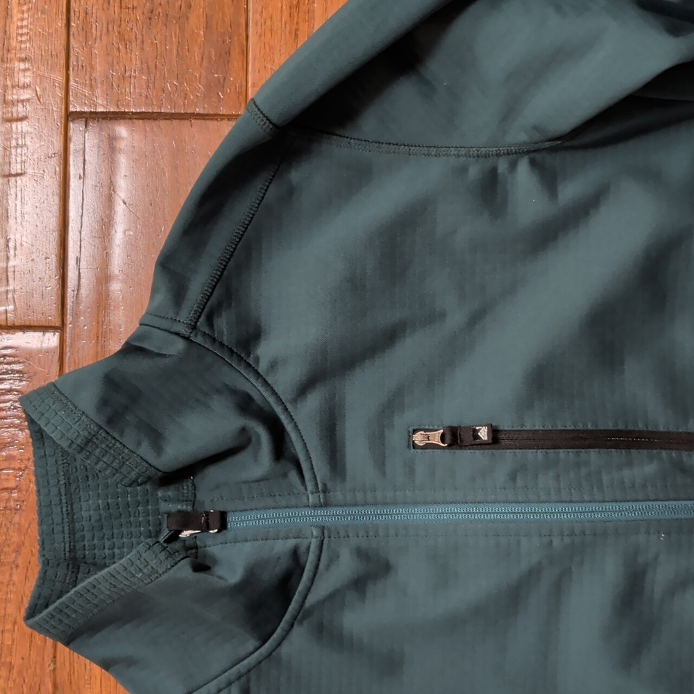 Sync Performance Teal Full-Zip Jacket With Logo - image 2